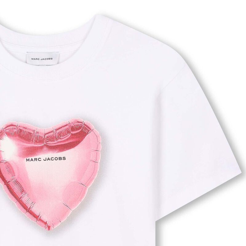 MARC JACOBS Charm Heart T-Shirt 3-10Y image number 2